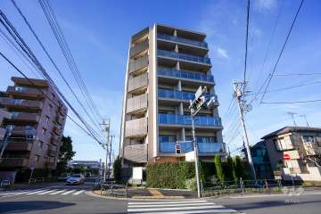 サンウッド桜上水の外観（南側から）