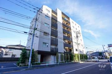 サンウッド桜上水の外観（北西側から）