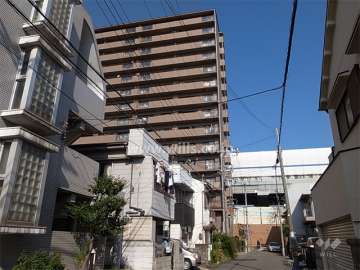敷地の南側には一戸建てが中心に立ち並んでいます。