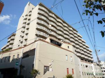 夙川グリーンタウン南棟の外観（南西側から）
