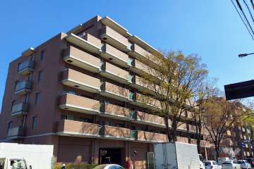 パークアベニュー芦花公園壱番館外観(南西から)