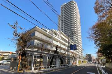 エルザ世田谷ザタワーの外観（北西側から）