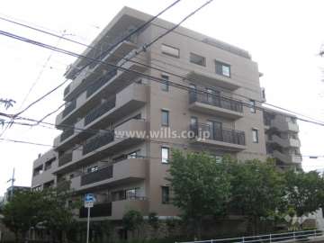 夙川パークマンションの外観（北東側から）