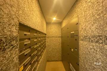 共用ポストと宅配ボックス