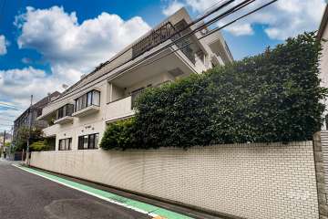 東北沢ハウスの外観（南西側から）