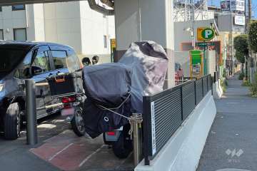 バイク置場