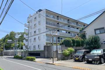 パルムハウス野沢の外観（北西側から）