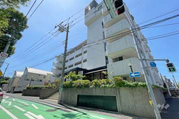 パルムハウス野沢の外観（北東側から）