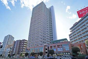 ヴィルヌーブタワー駒沢の外観(北西側から)