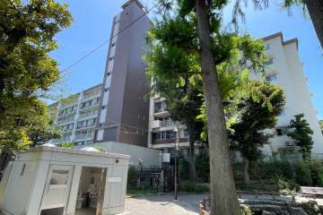 野沢ハイムの外観（北西側から）