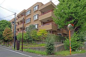 ヒルズ学芸大学の外観（北東側から）