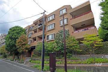 ヒルズ学芸大学の外観（東側から）