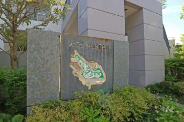 銘板（敷地配置図）