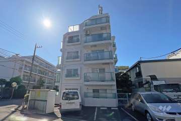 クオリティホーム上野毛の外観（西側から）