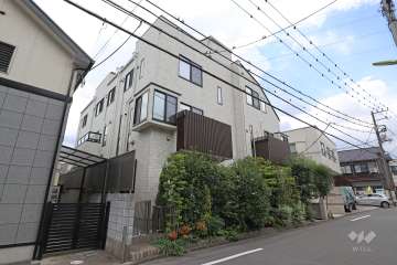 リムテラスガーデン二子玉川の外観（東側から）