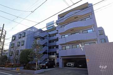 セザール用賀の外観（北西側から）