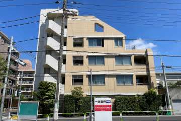 用賀パークハウスの外観（南東側から）　