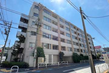 用賀パークハウスの外観（西側から）　