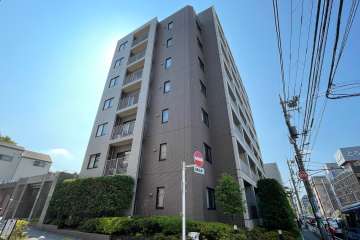 ヒルズ用賀の外観（北西側から）