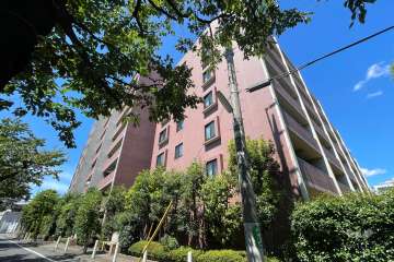 ヒルズ用賀TOKYO U CITYの外観（南西側から）