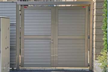 駐輪場の出入り口