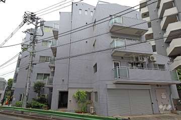 パークサイド用賀の外観（南東側から）