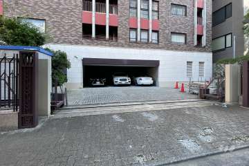 駐車場の出入り口　