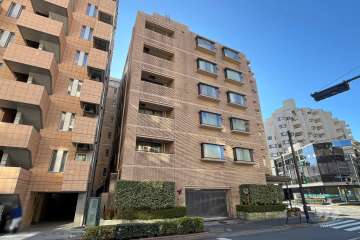 一番町2パークマンションの外観（北東側から）　