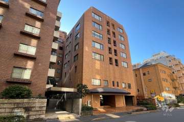 一番町パークマンションの外観（北東側から）