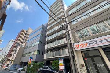 グラントゥルース神田岩本町の外観（北西側から）
