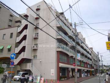 夙川7番街ストークマンションの外観（南東側から）