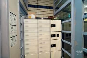 共用ポストと宅配ボックス