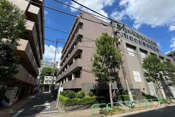 パレステュディオ三番町の外観（南西側から）