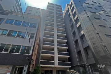 プレシス東神田の外観(東側から)