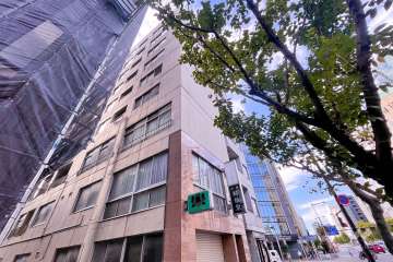 ライオンズマンション東神田の外観（北東側から）