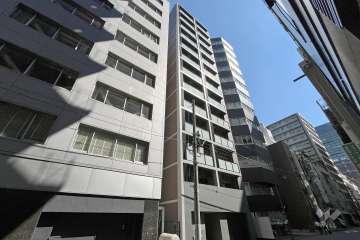 リビオレゾン内神田の外観（北西側から）　
