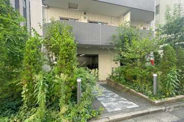 駐輪場の出入り口