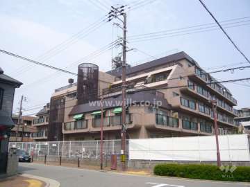 敷地西側前面道路（北西側から）