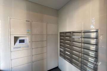 共用ポストと宅配ボックス