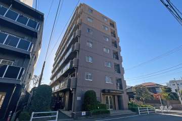 ライオンズマンション羽田第２の外観（北東側から）