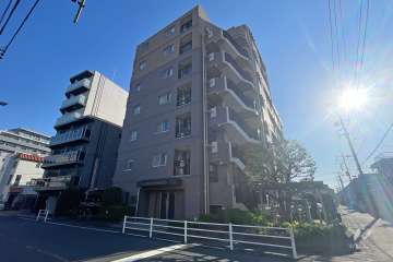 ライオンズマンション羽田第２の外観（北西側から）