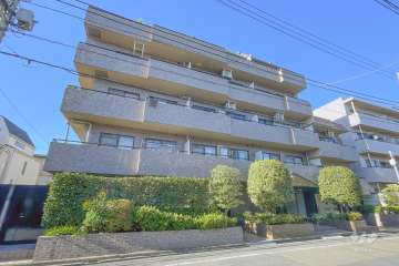 ガーデンホーム多摩川の外観（南側から）