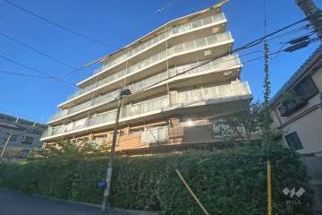 藤和シティホームズ多摩川鵜の木の外観（南西側から）