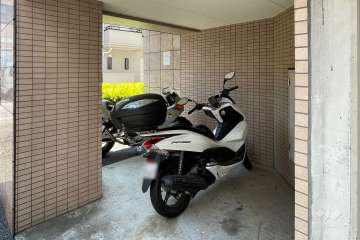 バイク置場