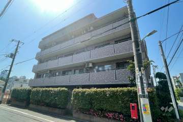 ソルシェ多摩川の外観（東側から）