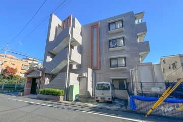 エンゼルハイム鵜の木の外観（西側から）