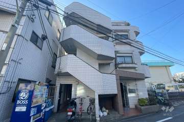 エルヴィーナ多摩川の外観（北側から）