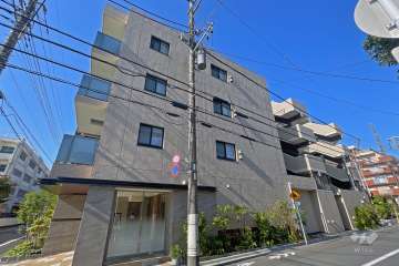 エクセレントシティ下丸子の外観（東側から）