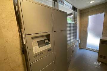 共用ポストと宅配ボックス