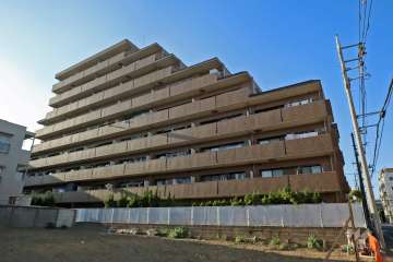 ダイアパレスラシューレ下丸子の外観（南東側から）